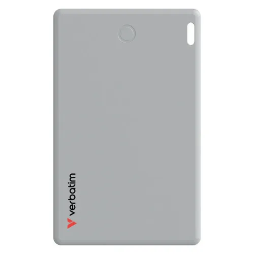 Localizador Verbatim MyFinder - Bluetooth - Compatible con Find My de Apple - Plata - 32139