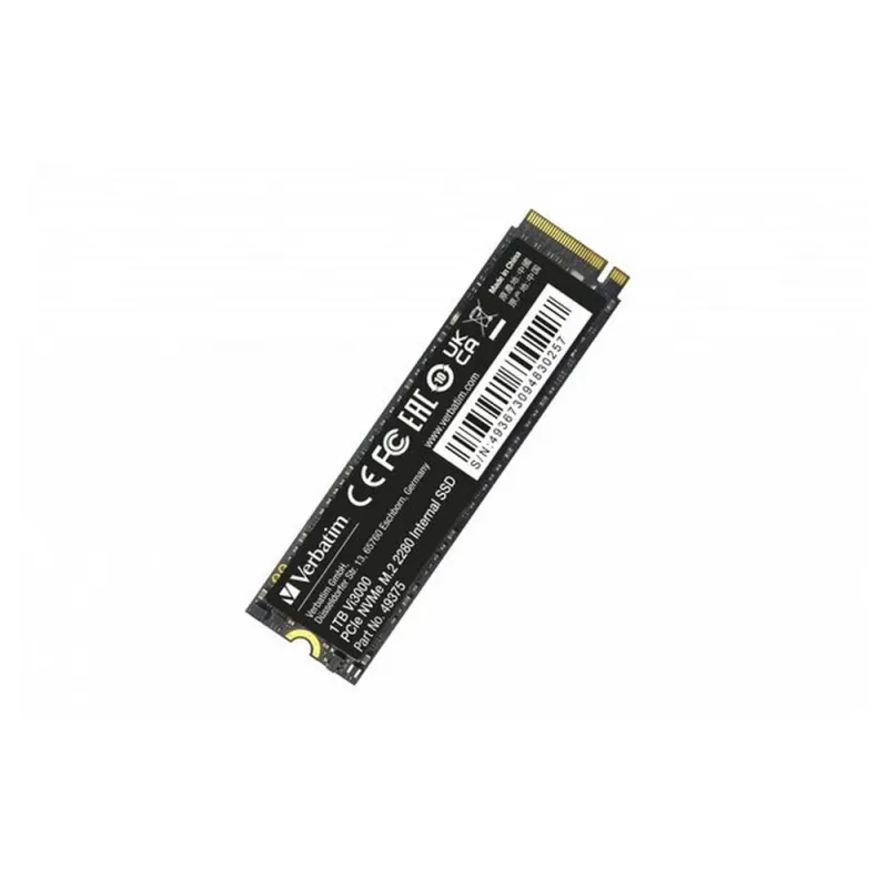 Unidad de Estado Sólido Verbatim Vi3000 - M.2 - 1TB - PCI-E 3.0 - 49375