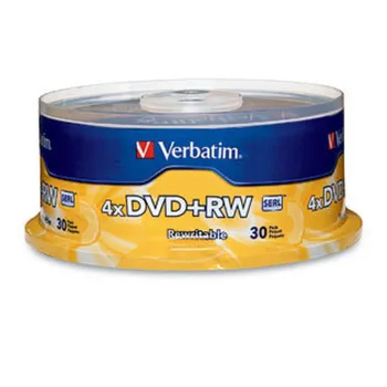 Torre DVD+RW Verbatim 94834 - 4x - 4.7GB/120min - 30 Piezas - 94834