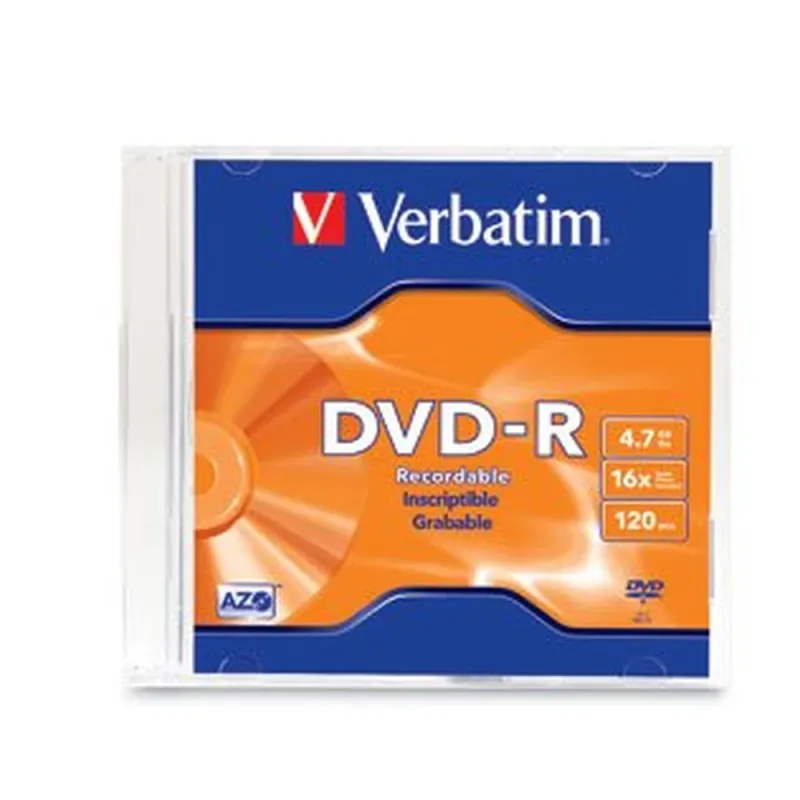 DVD-R Verbatim - 16X - 4.7GB - Individual - 95093