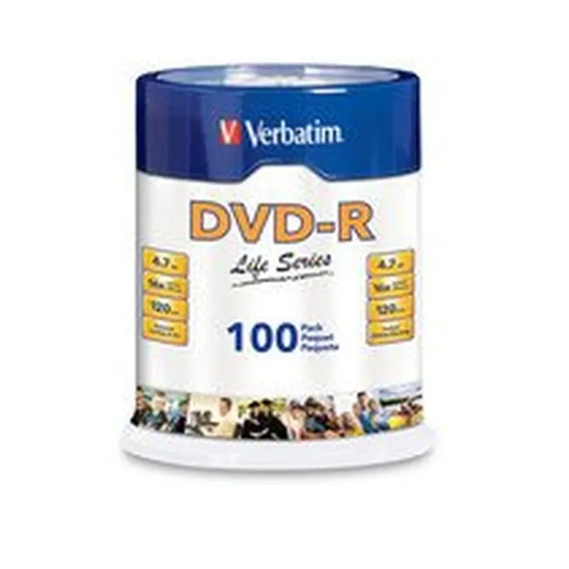 DVD-R Verbatim 97177 - 4.7GB - 16X - 100 Piezas - 97177