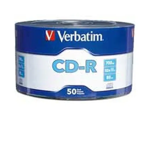 CD-R Verbatim - 52X - 700MB - Paquete de 50 Piezas - 97488 CD-R Verbatim - 52X - 700MB - Paquete de 50 Piezas - 97488