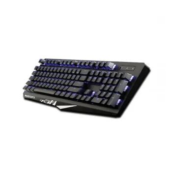 Teclado Gamer Mad Catz S.T.R.I.K.E.4 - Alámbrico - Multimedia - RGB - KS13MMUSBL00