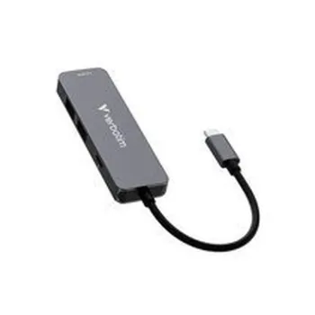 HUB USB Verbatim Essentials - 3 Puertos USB - 1 Puerto HDMI - 32155