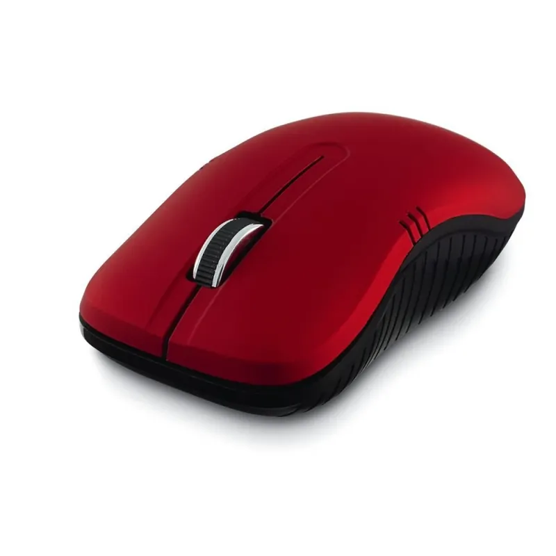 Mouse Inalámbrico Verbatim 99767 - Alámbrico - USB - Rojo - 99767