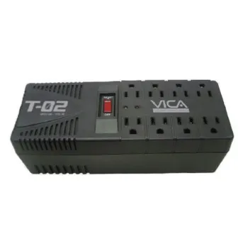 Regulador VICA - 1200VA/700W - 8 Contactos - T-02