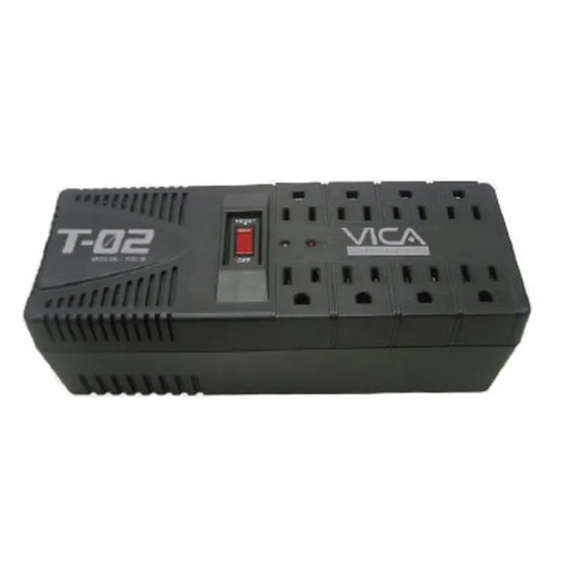Regulador VICA - 1200VA/700W - 8 Contactos - T-02
