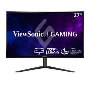 Monitor Gamer ViewSonic VX2718-2KPC-MHD - 27" - Quad HD - 165 Hz - HDMI - DisplayPort - Curvo - VX2718-2KPC-MHD