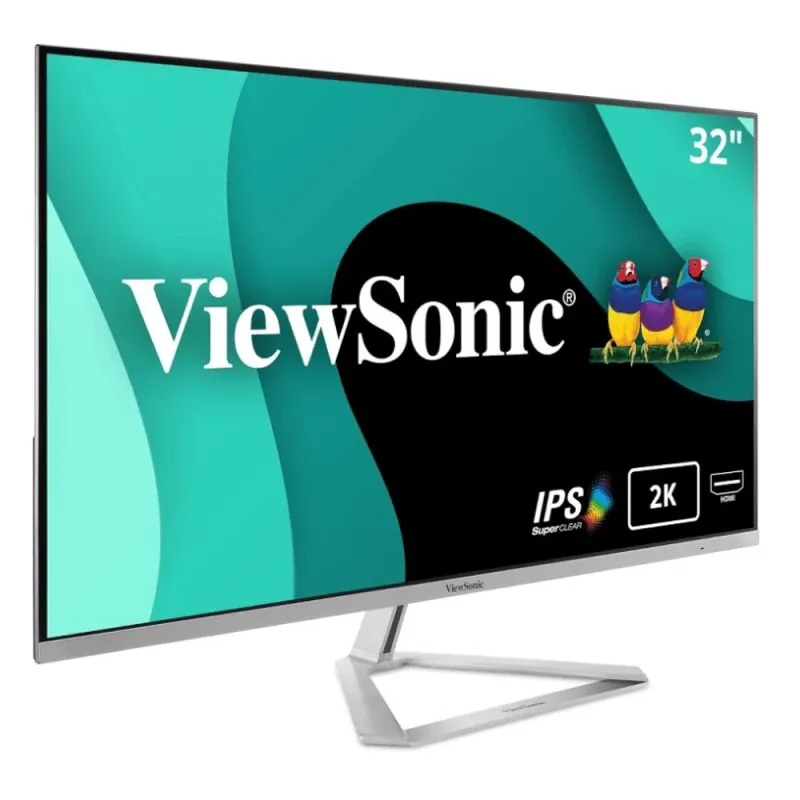 Monitor ViewSonic VX3276-2K-MHD - 32" - WQHD - HDMI - DisplayPort - Mini DisplayPort - Altavoces - VX3276-2K-MHD