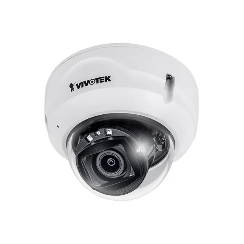 Cámara IP Vivotek FD839-EHTV - 5MP - Domo - Lente Varifocal 2.8 a 10mm - IR 30M - Ethernet - Micrófono Integrado - FD839-EHTV