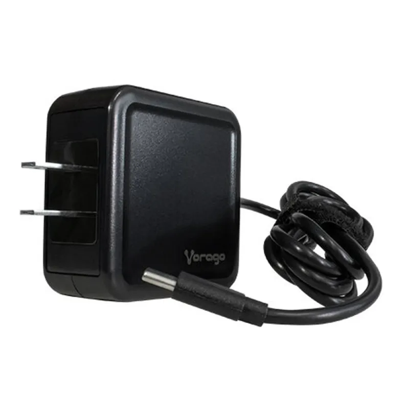 Cargador Vorago 501 - USB Tipo-C - 45W - 1.2m - Multi-Voltaje - Negro - AU-501