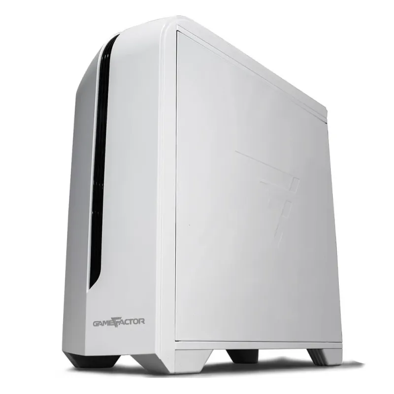 Gabinete Game Factor CSG500 - Micro-ATX / Mini-ITX - Ventana Lateral - Blanco - CSG500-WT