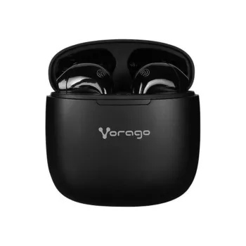 Auriculares Vorago ESB-305 - Inalámbricos - Bluetooth - Micrófono - Negro - ESB-305