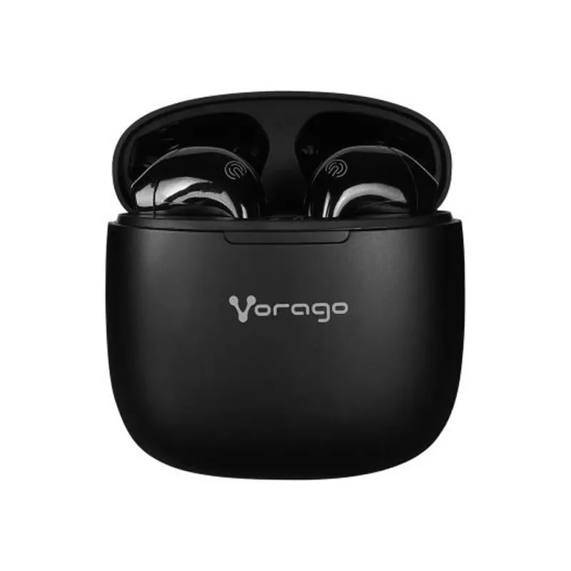 Auriculares Vorago ESB-305 - Inalámbricos - Bluetooth - Micrófono - Negro - ESB-305