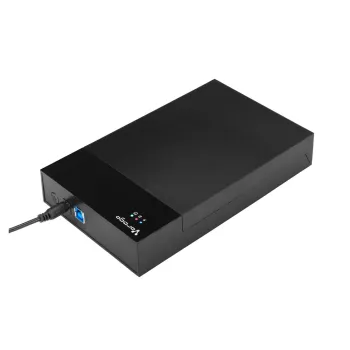 Gabinete Vorago HDD-303 - 2.5" a 3.5" - USB 3.0 - Negro - HDD-303