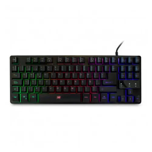 Teclado Gamer Vorago KB-503 - Alámbrico - Multimedia - RGB - KB-503