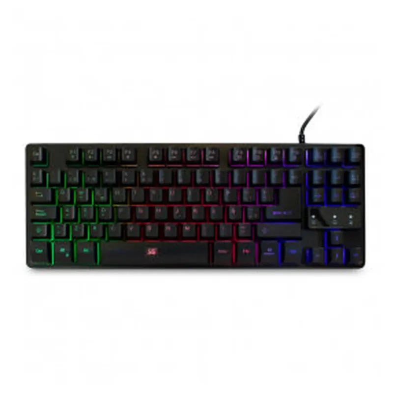 Teclado Gamer Vorago KB-503 - Alámbrico - Multimedia - RGB - KB-503