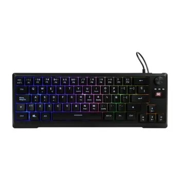 Teclado Gamer Vorago KB-506 - Alámbrico - Español - Multimedia - RGB - KB-506