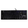 Teclado Mecánico Vorago Game Factor Kbg500 Alámbrico Usb Switch Rojo Rgb Negro - KBG500-RD