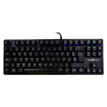 Teclado Mecánico Vorago Game Factor Kbg500 Alámbrico Usb Switch Rojo Rgb Negro - KBG500-RD