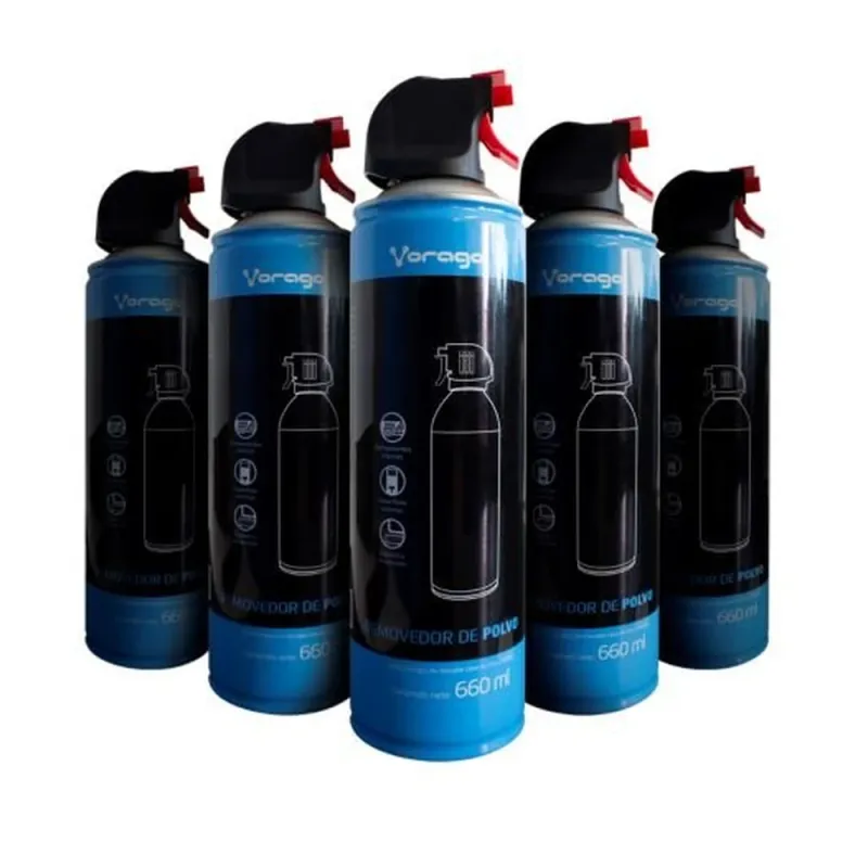 Kit de Limpieza Vorago KIT5-CLN-300 - 5 Aire Comprimido - KIT5-CLN-300