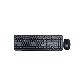 Kit de Teclado y Mouse Vorago KM-302 - Inalámbrico - USB - Negro - KM-302