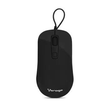 Mouse Vorago MO-102 - Alámbrico - USB - 1,000/1,600 DPI - Negro - MO-102-BK