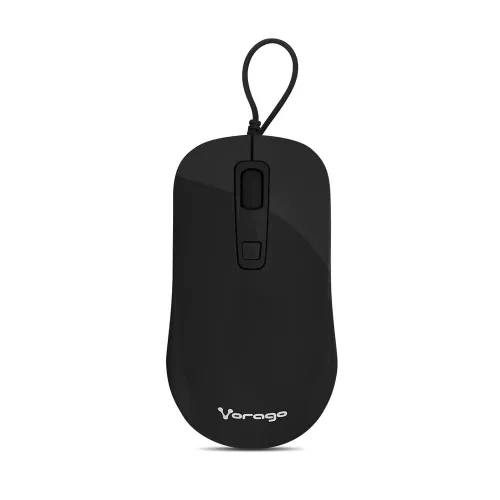 Mouse Vorago MO-102 - Alámbrico - USB - 1,000/1,600 DPI - Negro - MO-102-BK Mouse Vorago MO-102 - Alámbrico - USB - 1,000/1,600 DPI - Negro - MO-102-BK