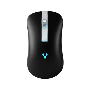 Mouse Vorago MO-305-SLIM - Inalámbrico - RGB - Negro - MO-305-SLIM-BK