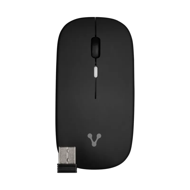 Mouse Vorago MO-307 - Inalámbrico - USB - 4 Botones - Negro - MO-307