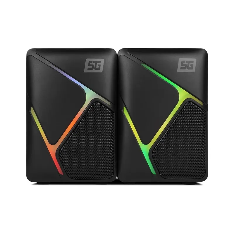 Bocinas Vorago SPK-108 - Alámbrico - RGB - 3W - SPK-108