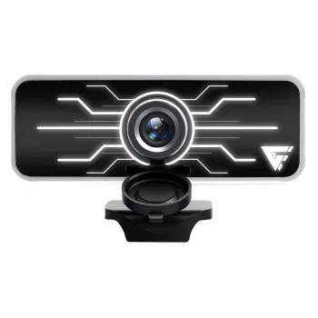 Cámara Web Game Factor WG400 - 1080p - USB - Micrófono - Negro - WG400