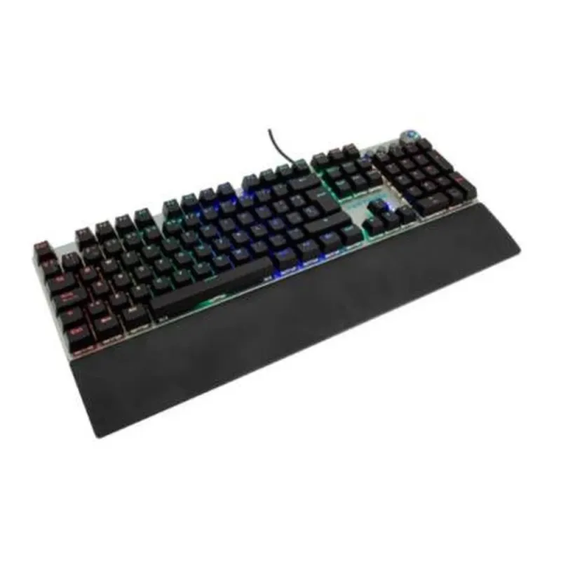 Teclado Gamer Vortred V-930600 - Alámbrico - Español - Multimedia - RGB - V-930600