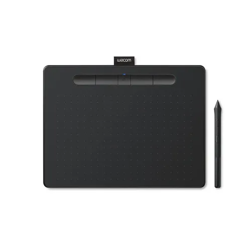 Tableta Wacom Intuos CTL6100WLK0 - 4 Botones - Inalámbrico - USB - Bluetooth - Negro - CTL6100WLK0