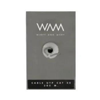 Bobina WAM - Cat5e - 305M - 24 AWG - Gris - CAT5E-GRIS