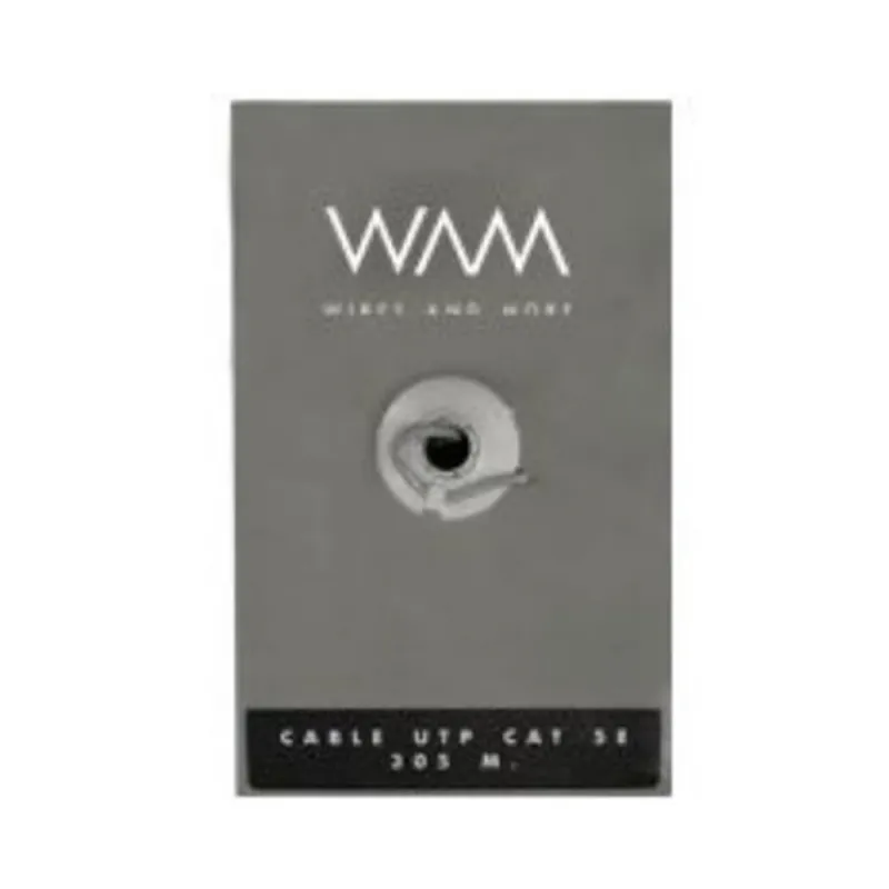 Bobina WAM - Cat5e - 305M - 24 AWG - Gris - CAT5E-GRIS