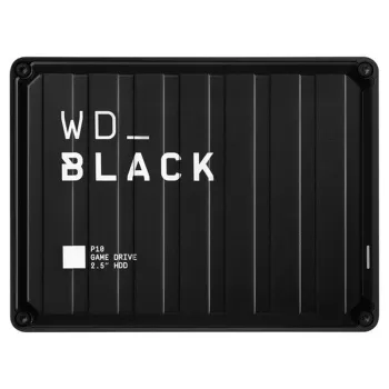 Disco Duro Externo Western Digital P10 Game - 2.5" - 4TB - USB 3.2 - Windows/Mac - Negro  - WDBA3A0040BBK-WESN