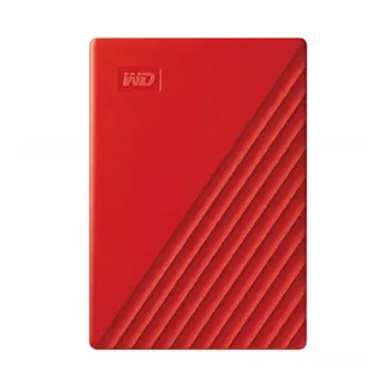 Disco Duro Externo Western Digital My Passport - 2.5" - 2TB - USB 3.0 - para Windows - Rojo - WDBYVG0020BRD-WESN