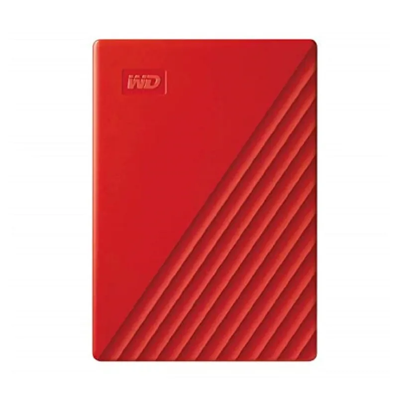 Disco Duro Externo Western Digital My Passport - 2.5" - 2TB - USB 3.0 - para Windows - Rojo - WDBYVG0020BRD-WESN