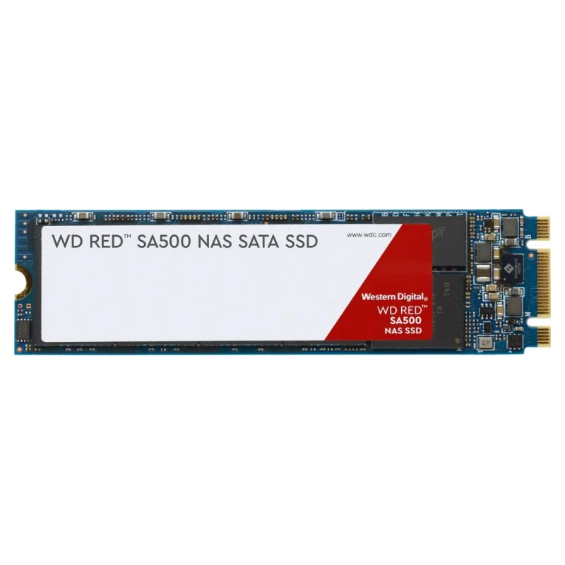 Unidad de Estado Sólido Western Digital Red SA500 - M.2 - 500GB - SATA 3 - WDS500G1R0B