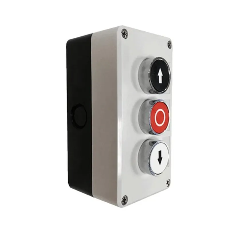 Botonera Triple WEJOIN BR-RM - Con Botón Apertura/Cierre/Detener - Para Acceso vehicular - BR-RM