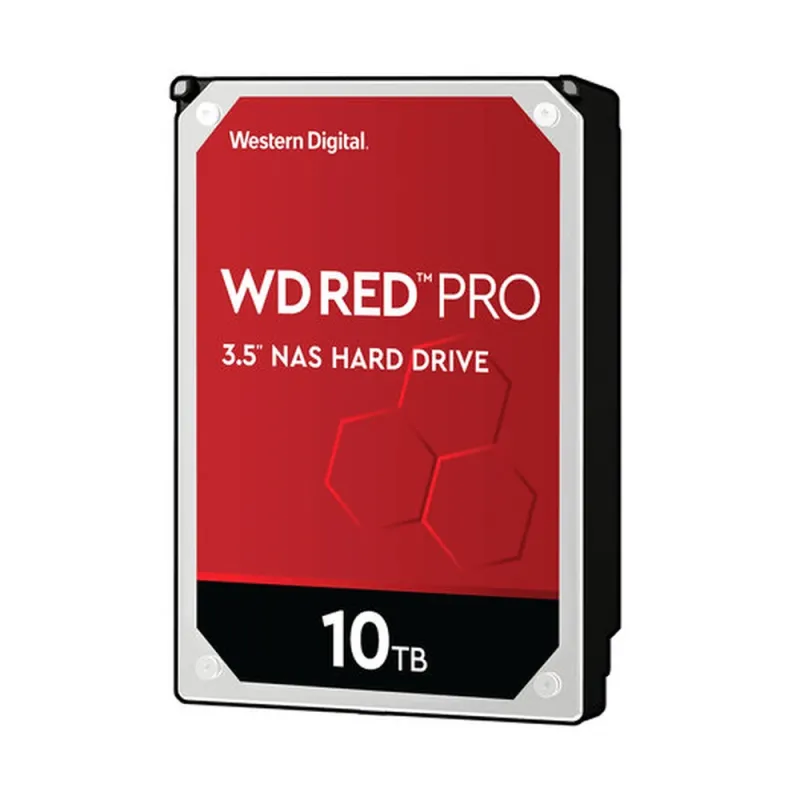 Disco Duro Interno Western Digital WD Red Pro - 3.5" - 10TB - SATA 3 - 7200 RPM - WD102KFBX