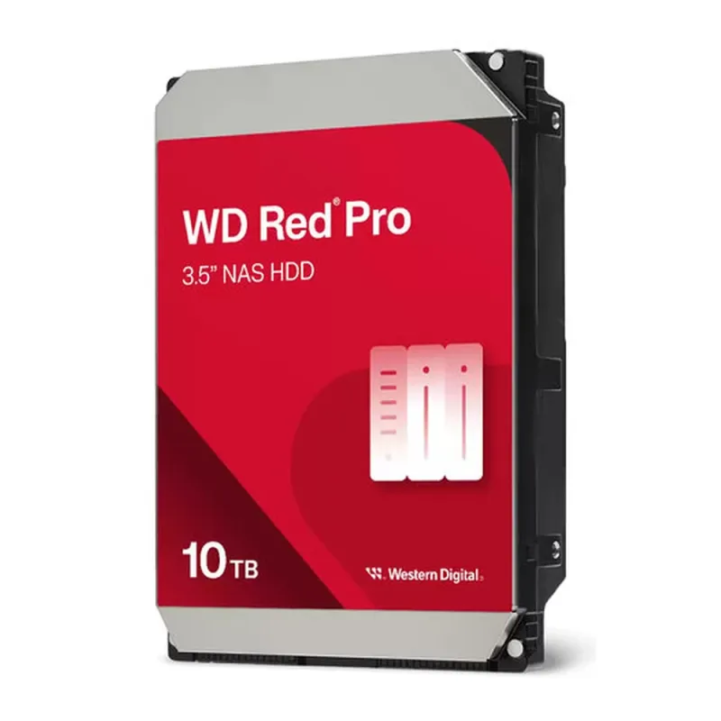 Disco Duro Western Digital WD Red Pro - 3.5" - 10TB - SATA - para NAS - WD103KFBX