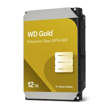 Disco Duro Western Digital WD Gold - 3.5" - 12TB - SATA III - WD122KRYZ