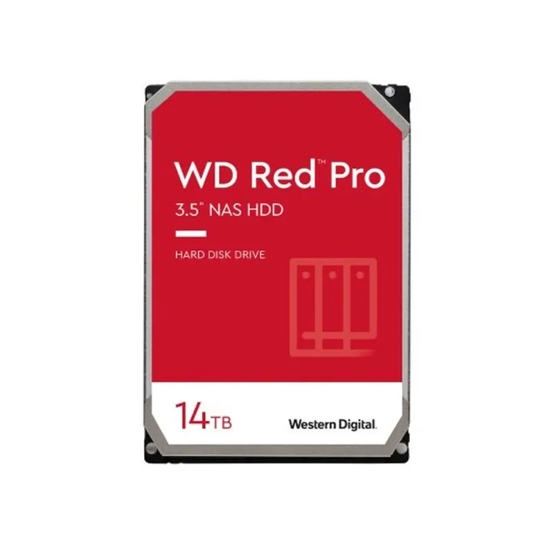 Disco Duro Interno Western Digital Red Pro - 3.5" - 14TB - SATA - 7200 RPM - WD142KFGX