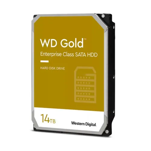 Disco Duro Western Digital WD Gold - 3.5" - 14TB - SATA III - para NAS - WD142KRYZ