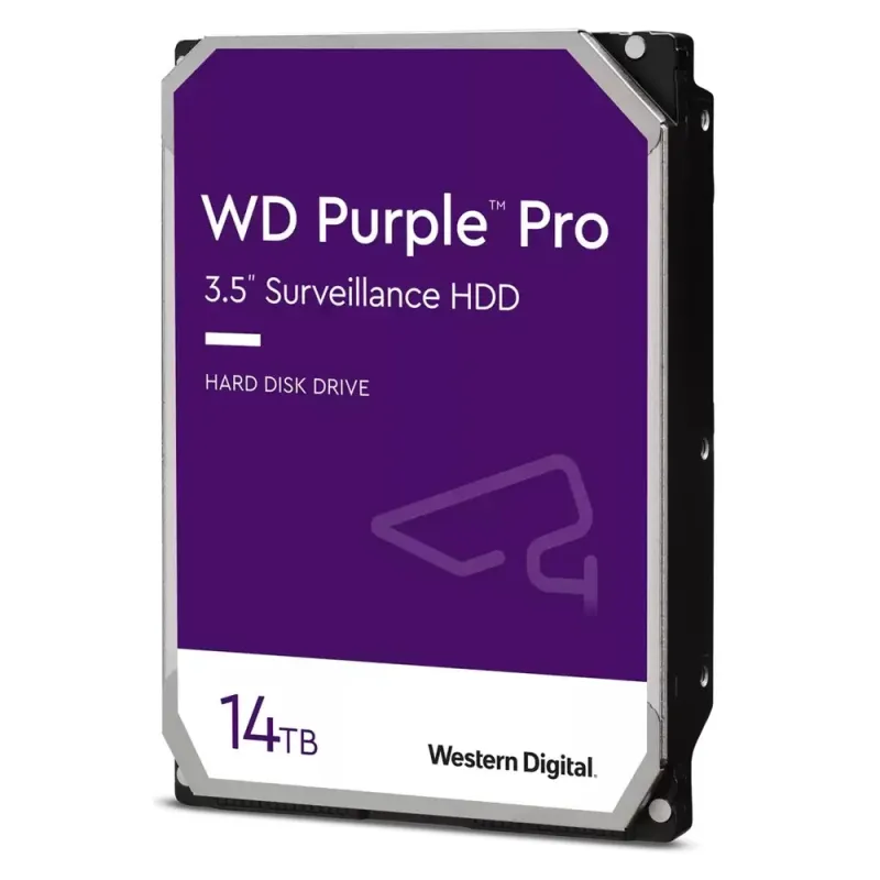Disco Duro Western Digital WD Purple Pro - 3.5" - 14TB - SATA 3 - WD142PURP