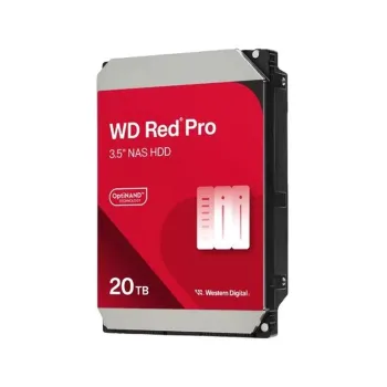 Disco Duro Western Digital WD202KFGX - 3.5" - 20TB - SATA - 7200 RPM - Para NAS - WD202KFGX