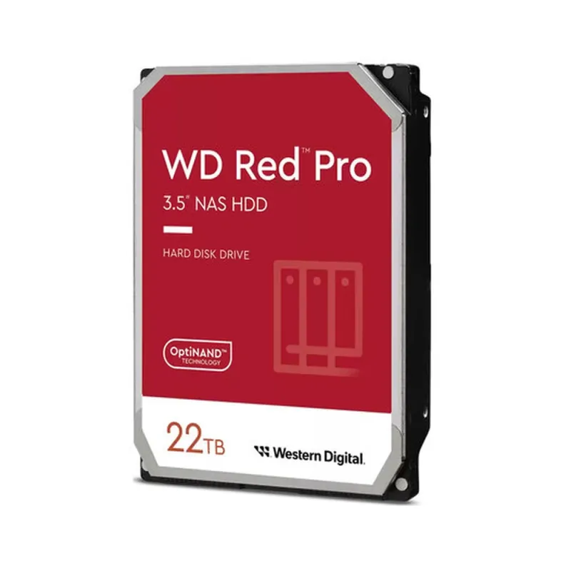 Disco Duro Western Digital WD Red Pro - 3.5" - 22TB - SATA 3 - WD221KFGX