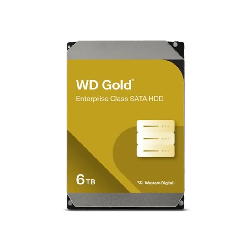 Disco Duro Western Digital WD Gold - 3.5" - 6TB - SATA  - WD6004FRYZ